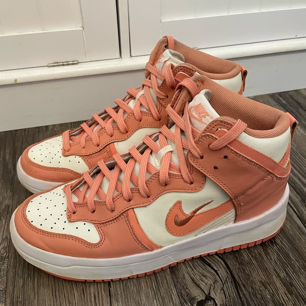 Nike Dunk High Up Sail Light Madder Root Crimson Bliss Women’s 9